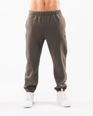 Men's Alphalete Academy Relaxed Jogger Jogger Desert Taupe | 2563-WITMY