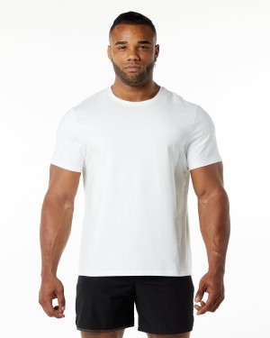 Men's Alphalete Classic Tee Shirts Avalanche | 0914-AONGL