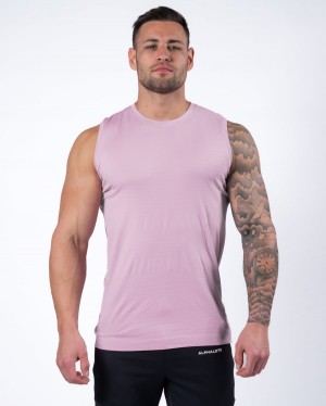 Men's Alphalete Hero Tank Tanks Bloom | 7206-ZCMAK