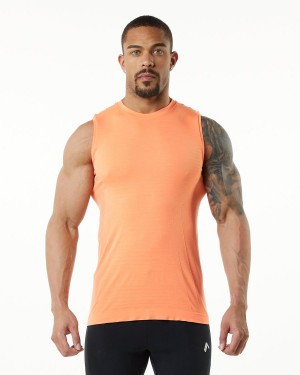 Men's Alphalete Hero Tank Tanks Faded Day Tripper | 8470-BLHOG