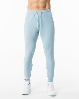 Men's Alphalete Identity Jogger Jogger Muted Blue | 1908-KGJNY