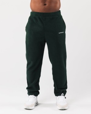 Men's Alphalete King Jogger Jogger Evergreen | 9158-HSUAP