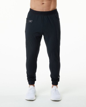 Men's Alphalete Studio Pant Jogger Black | 9405-QIVXG