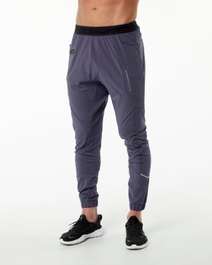 Men's Alphalete Studio Pant Jogger Muted Purple | 7491-NHYSF