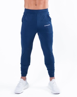 Men's Alphalete Trace Jogger Jogger Persian Blue | 3075-OUMNL