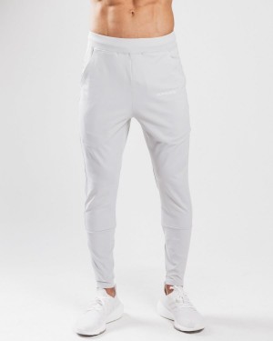 Men's Alphalete Trace Jogger Jogger Silver | 0428-GAVDN