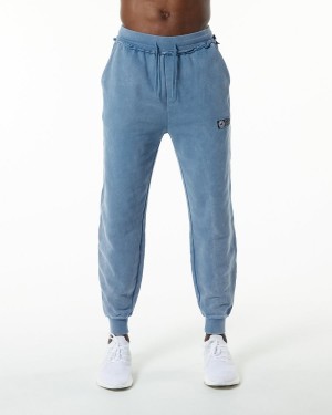 Men's Alphalete Very Terry Jogger Jogger Celestial Blue | 5431-LVUFY