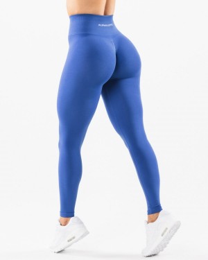 Women's Alphalete Amplify Legging Leggings Sapphire | 3189-FAKYW