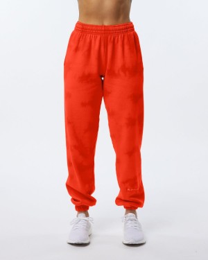 Women's Alphalete HCTS Jogger Jogger Strawberry | 9251-XFSTQ