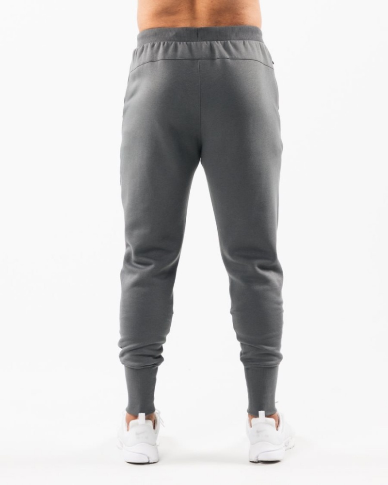 Men's Alphalete Academy Club Jogger Jogger Smoke | 8793-PRNZL