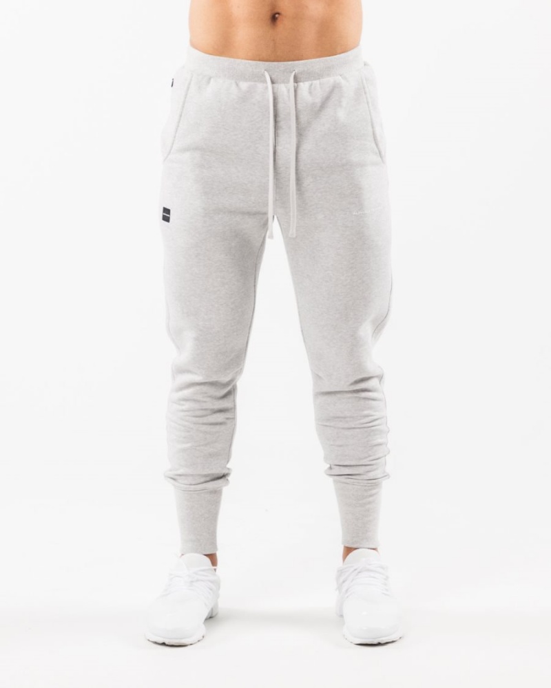 Men's Alphalete Academy Club Jogger Jogger Heather Grey | 9123-AEJYS