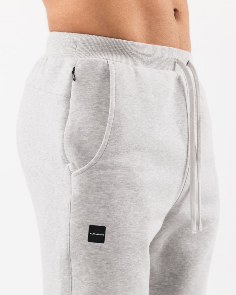 Men's Alphalete Academy Club Jogger Jogger Heather Grey | 9123-AEJYS