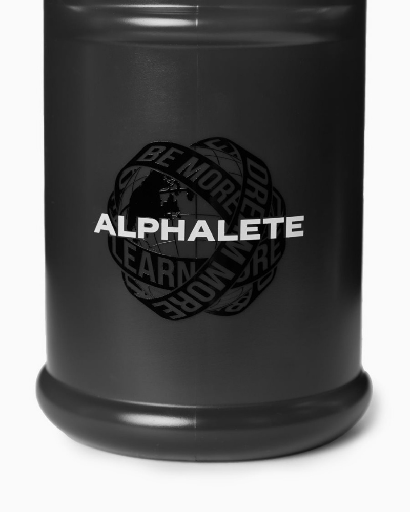 Men's Alphalete Alphalete Poly Hydrojug Accessories Black | 8406-XMLUV