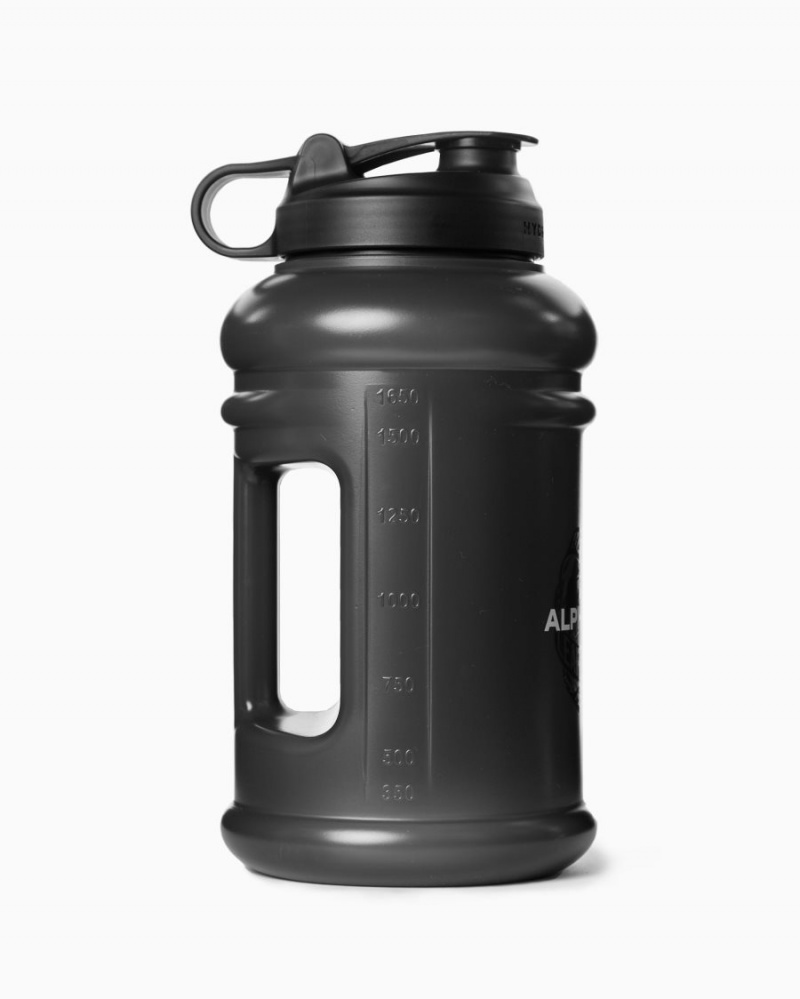 Men's Alphalete Alphalete Poly Hydrojug Accessories Black | 8406-XMLUV