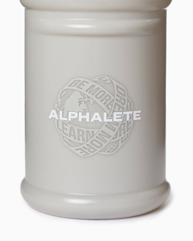 Men's Alphalete Alphalete Poly Hydrojug Accessories Sand | 0854-CEUTF