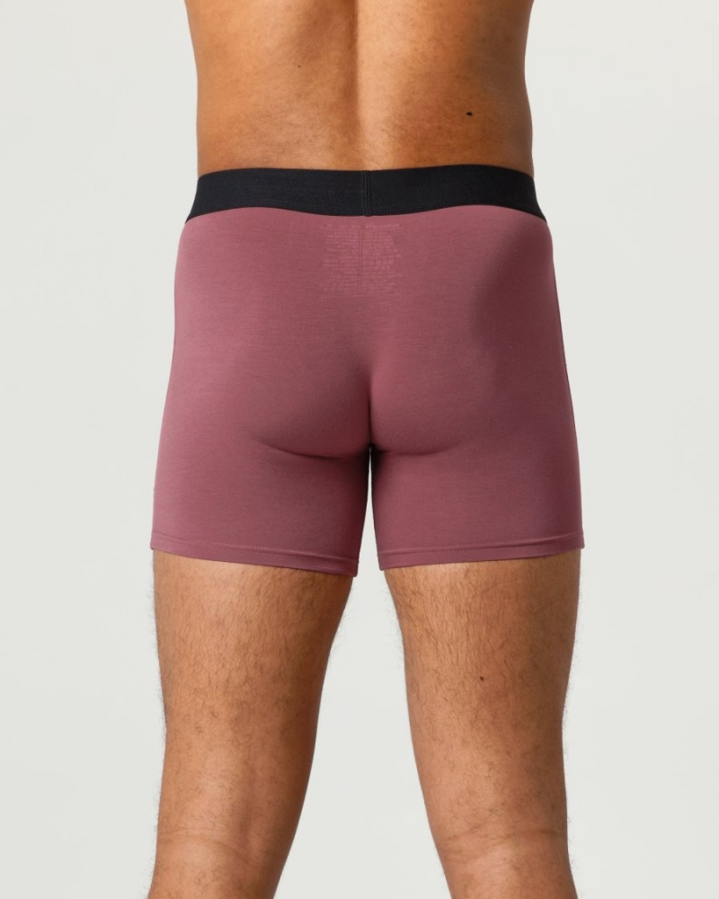 Men's Alphalete Classic Boxer Brief 3pk Underwear Autumn / Willow / Linen | 5283-GRWZI