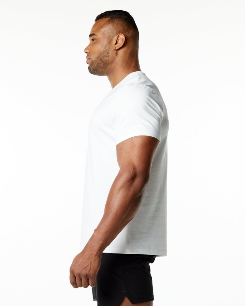 Men's Alphalete Classic Tee Shirts Avalanche | 0914-AONGL