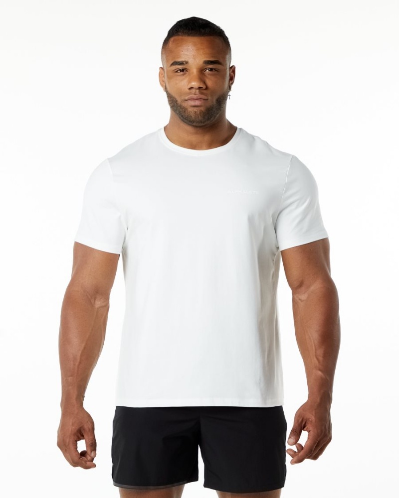 Men\'s Alphalete Classic Tee Shirts Avalanche | 0914-AONGL