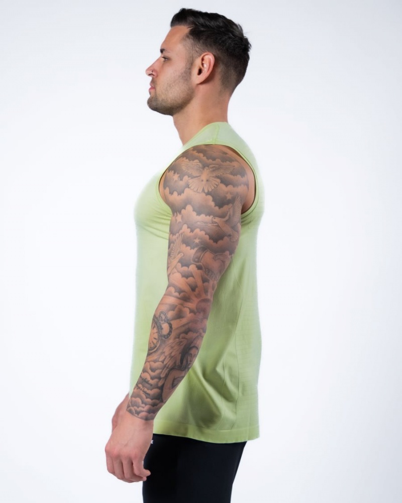 Men's Alphalete Hero Tank Tanks Frozen Spring | 4082-FJXYU