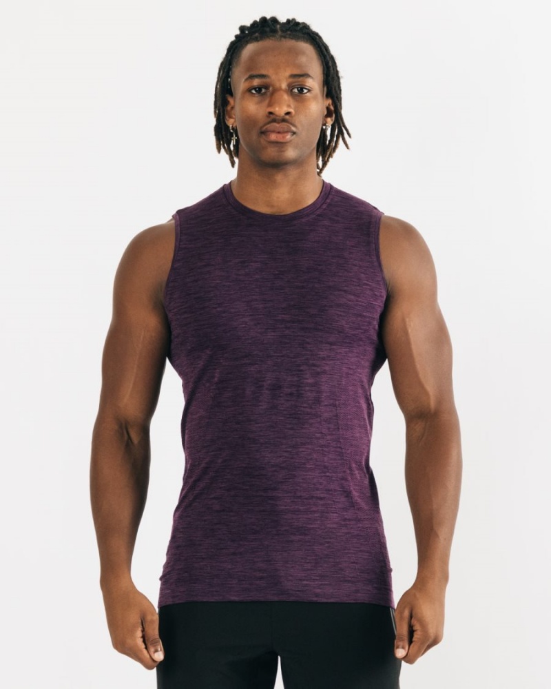 Men\'s Alphalete Hero Tank Tanks Twilight | 3248-PROCD