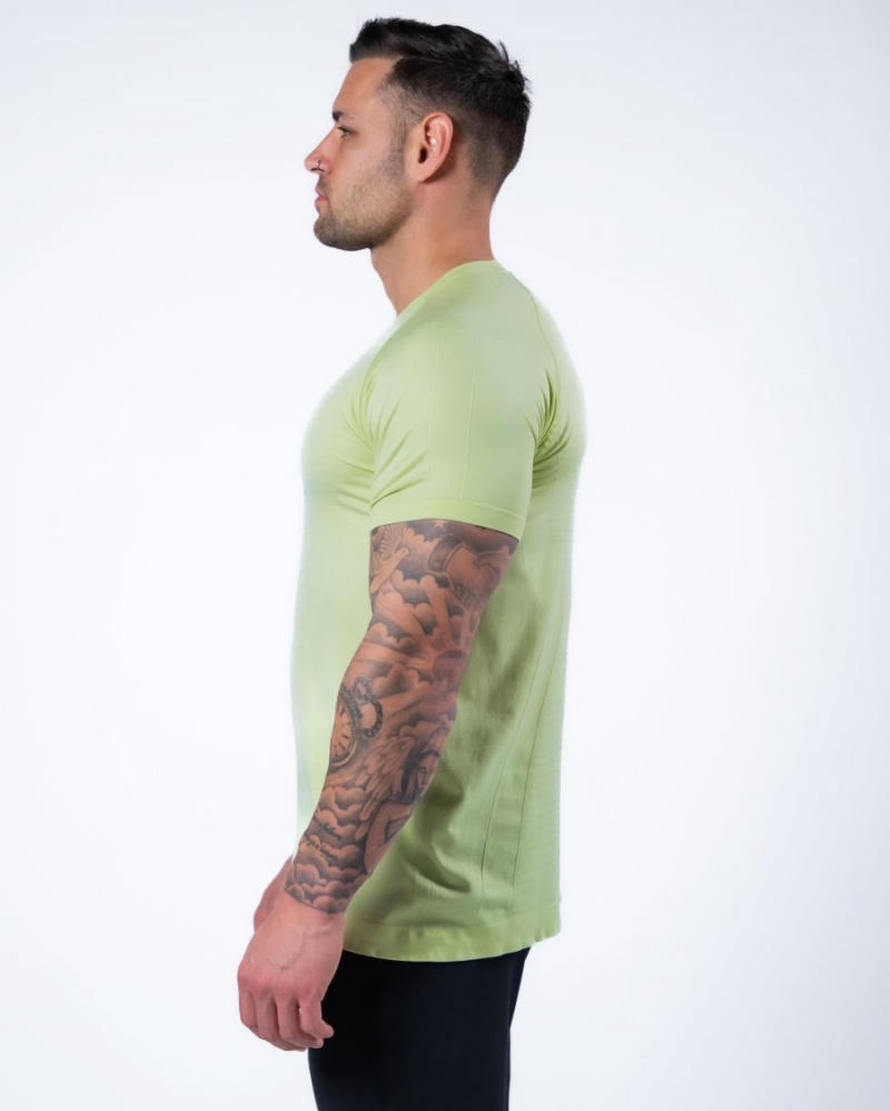 Men's Alphalete Hero Tee Shirts Frozen Spring | 9375-IYWJB