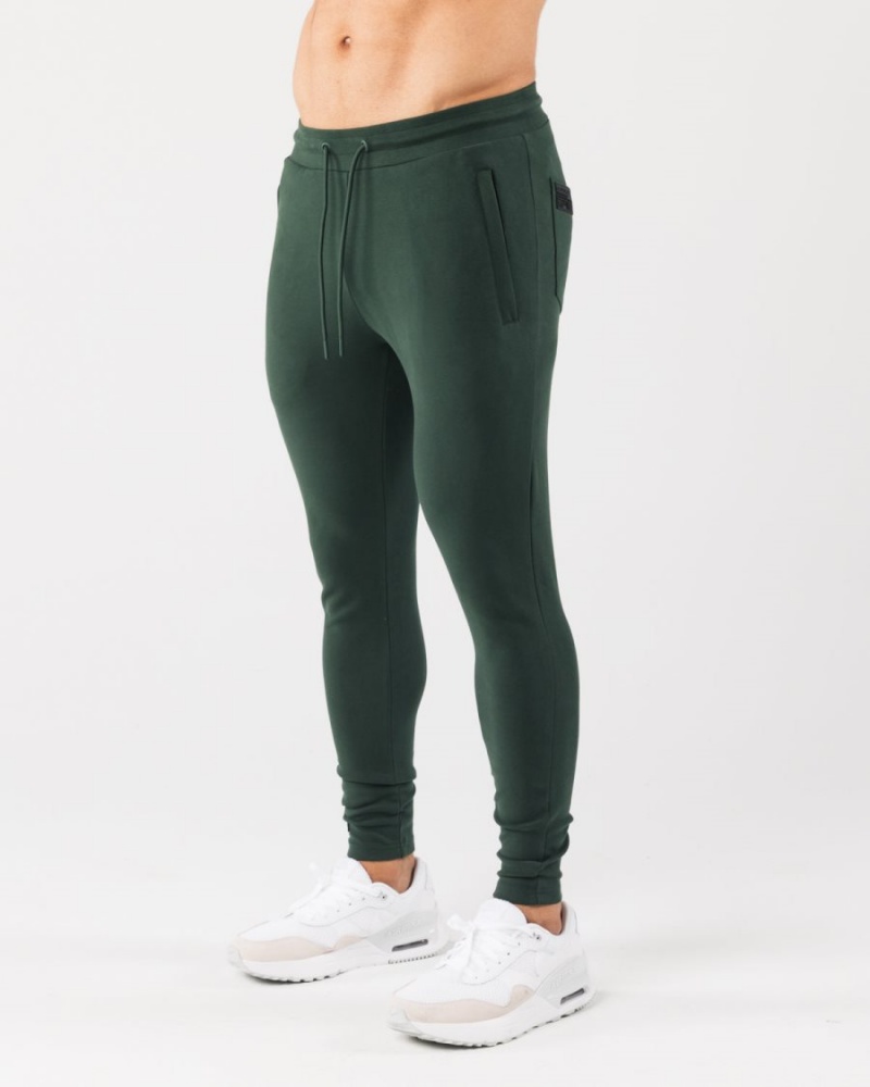 Men's Alphalete Identity Jogger Jogger Evergreen | 7926-VGBNK