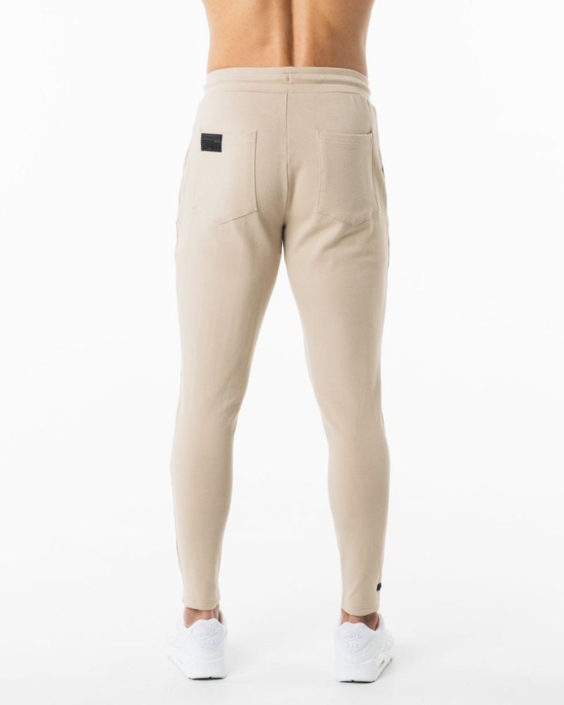 Men's Alphalete Identity Jogger Jogger Linen | 0368-IBEMC