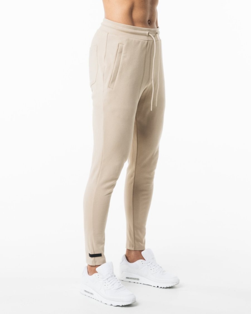 Men's Alphalete Identity Jogger Jogger Linen | 0368-IBEMC