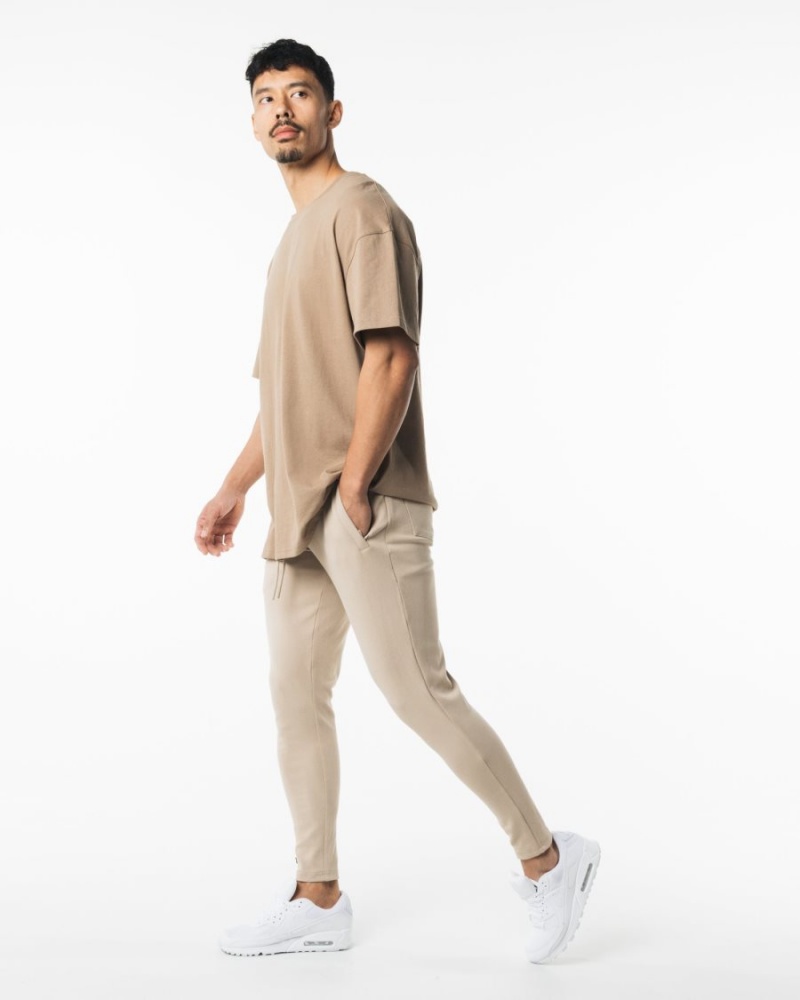 Men's Alphalete Identity Jogger Jogger Linen | 0368-IBEMC