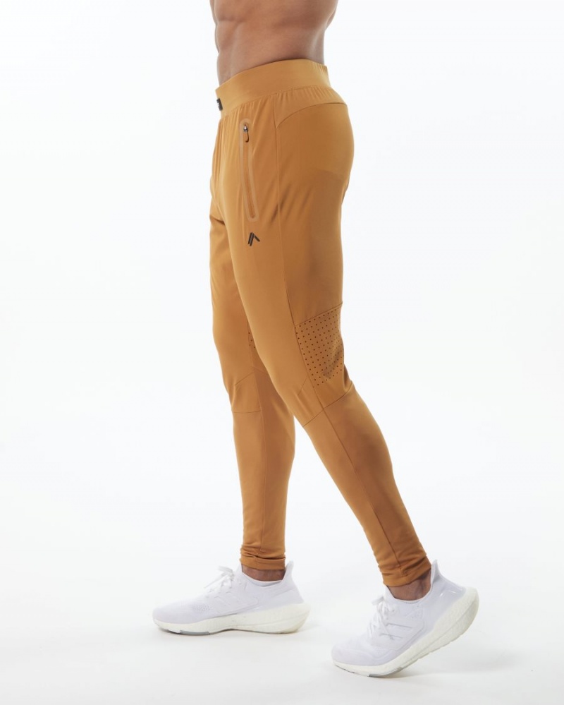 Men's Alphalete Infinity Tech Pant Jogger Chestnut | 0341-UXVWD