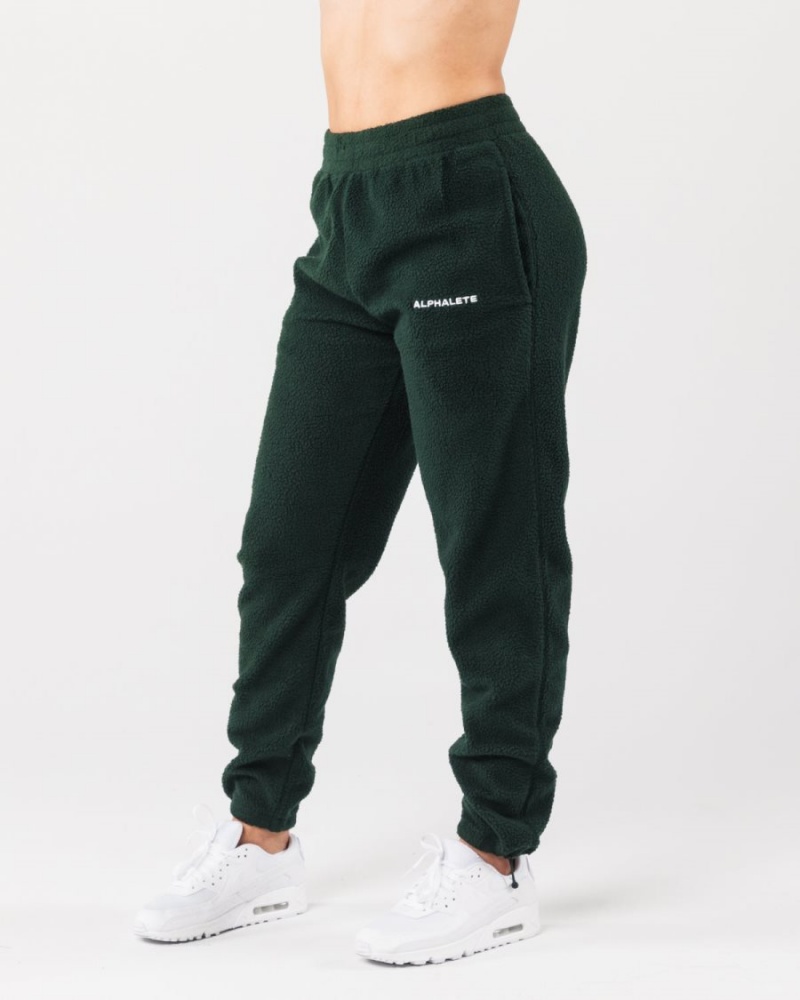 Men's Alphalete King Jogger Jogger Evergreen | 9158-HSUAP