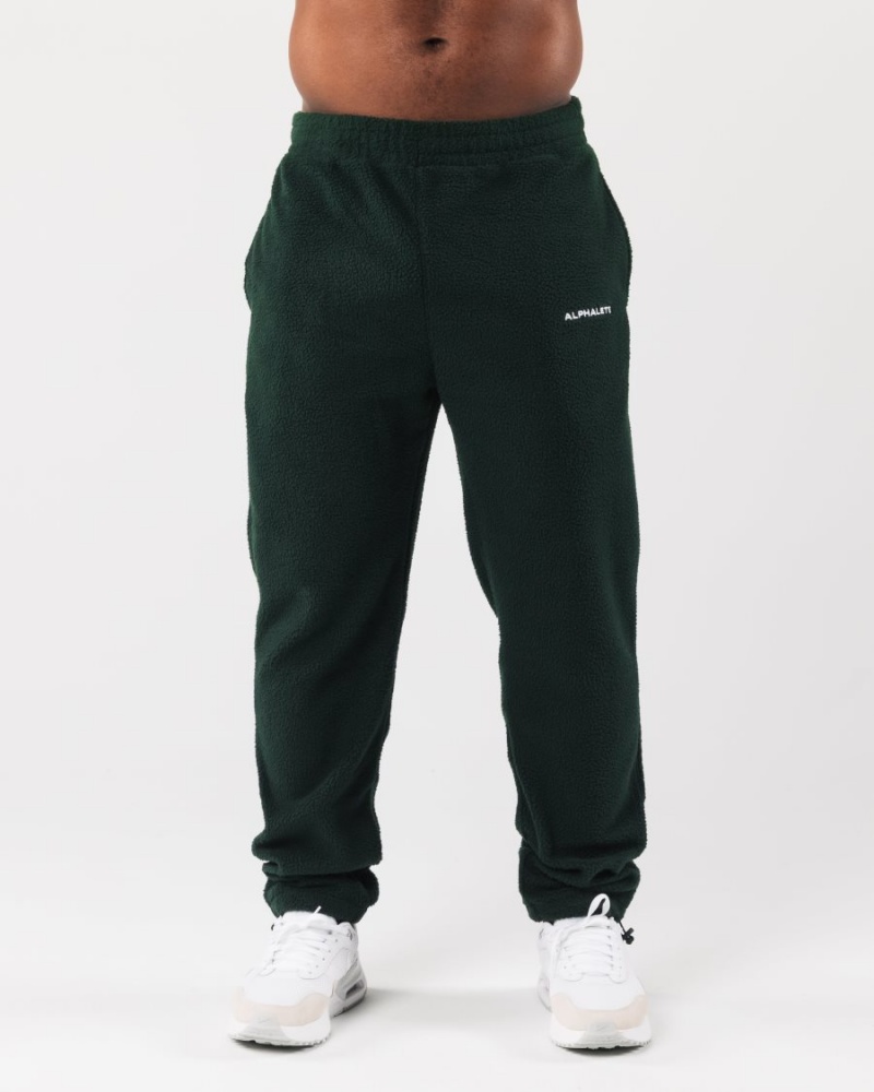 Men\'s Alphalete King Jogger Jogger Evergreen | 9158-HSUAP