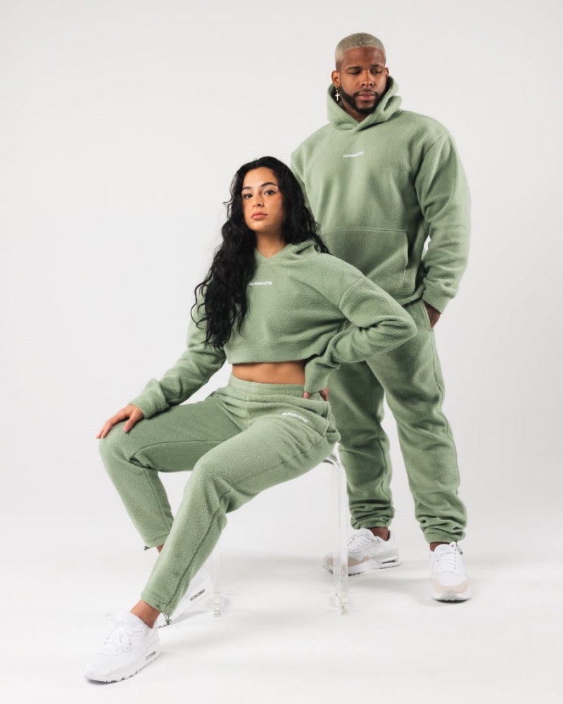 Men's Alphalete King Jogger Jogger Sage | 6245-PEMQL