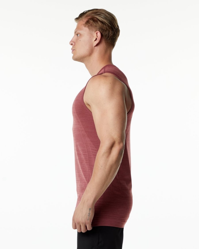 Men's Alphalete Ozone Tank Tanks Gingerbread | 3127-RIBOC