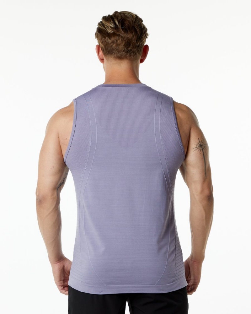 Men's Alphalete Ozone Tank Tanks Lavender | 0327-VDYIJ