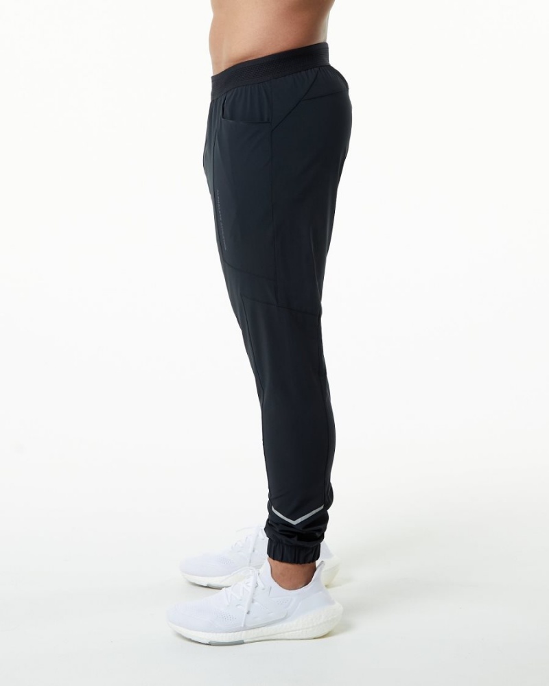 Men's Alphalete Studio Pant Jogger Black | 9405-QIVXG