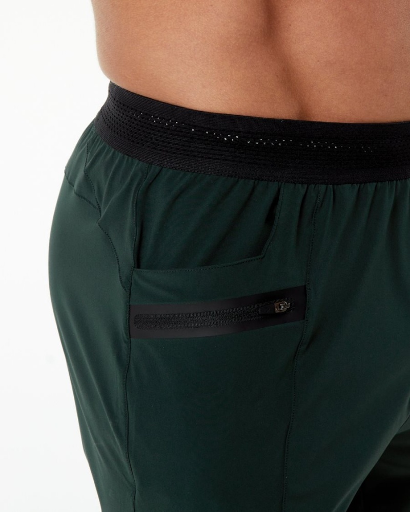 Men's Alphalete Studio Pant Jogger Hunter Green | 4751-MRSVX