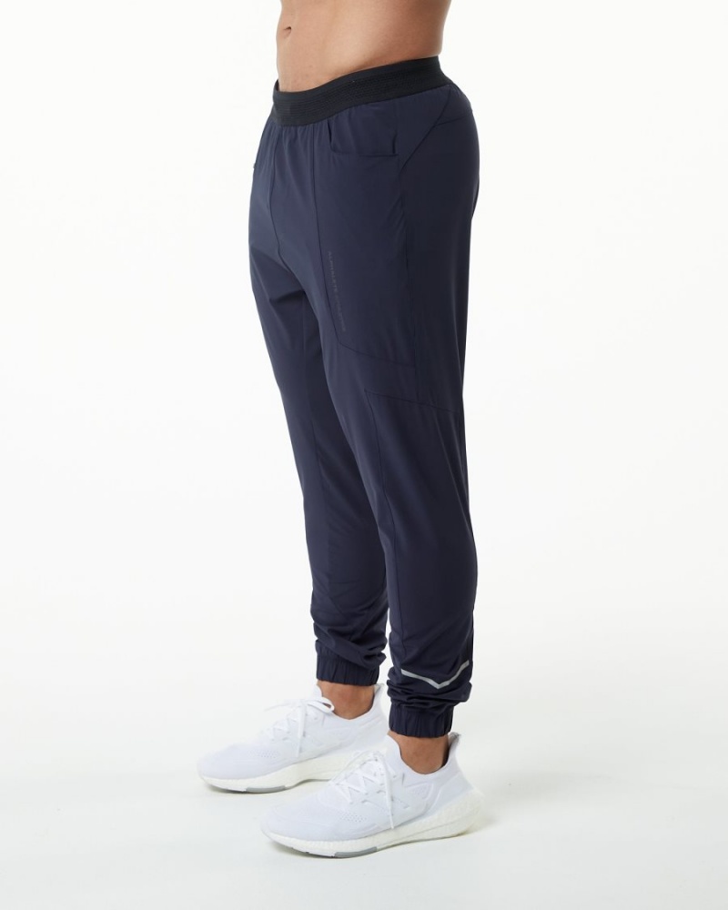 Men's Alphalete Studio Pant Jogger Midnight Blue | 4782-EUIVZ