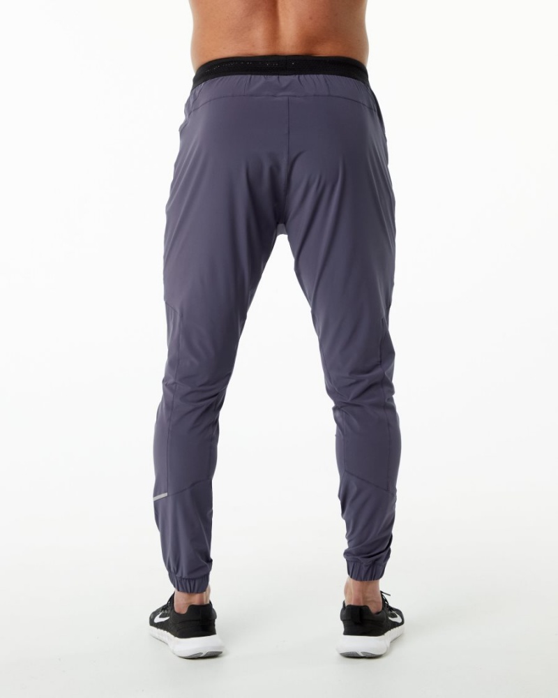 Men's Alphalete Studio Pant Jogger Muted Purple | 7491-NHYSF