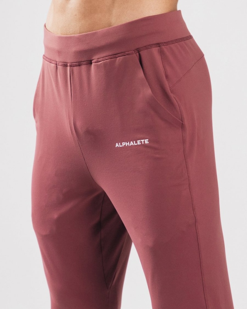 Men's Alphalete Trace Jogger Jogger Mauve | 9234-KYUCA