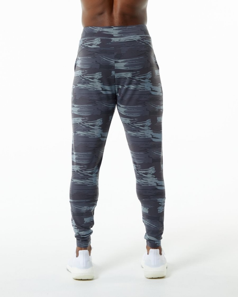 Men's Alphalete Trace Jogger Jogger Trooper Canvas Camo | 2875-AHPNL