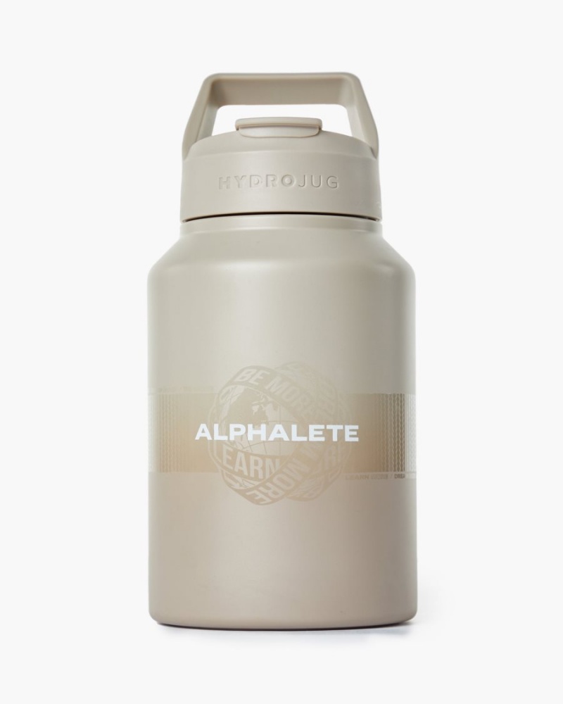 Women\'s Alphalete Alphalete SS Hydrojug Accessories Sand | 9241-XBLCN