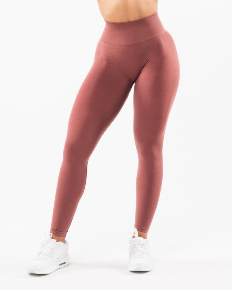 Women's Alphalete Amplify Legging Leggings Rose | 4231-RLSVP