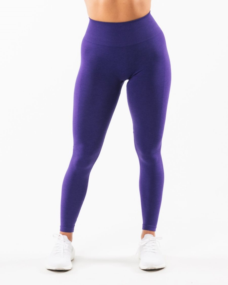 Women's Alphalete Amplify Legging Leggings Electric Purple | 1937-TIOXL