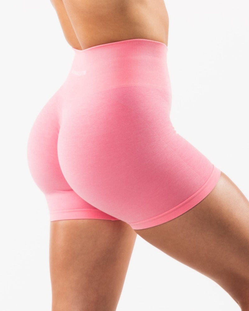 Women's Alphalete Amplify Short 4.5" Shorts Cotton Candy | 2480-DPHLI