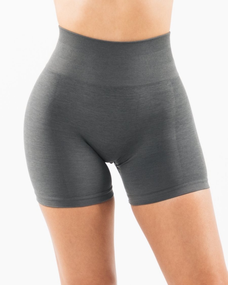 Women's Alphalete Amplify Short 4.5" Shorts Smoke | 4581-HTDOA