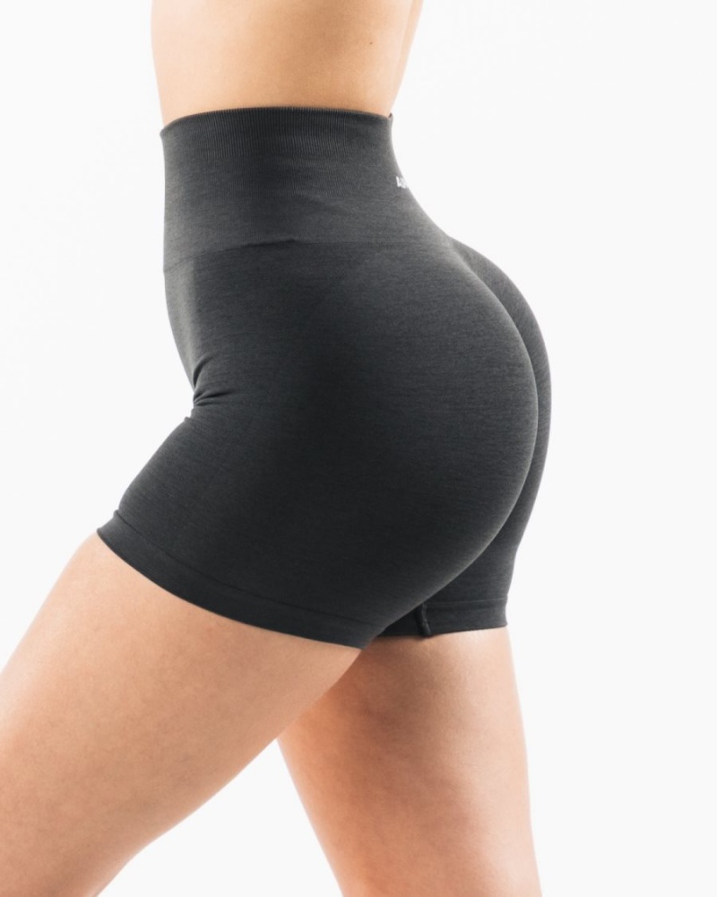 Women's Alphalete Amplify Short 4.5" Shorts Shadow | 5934-ZSKIT