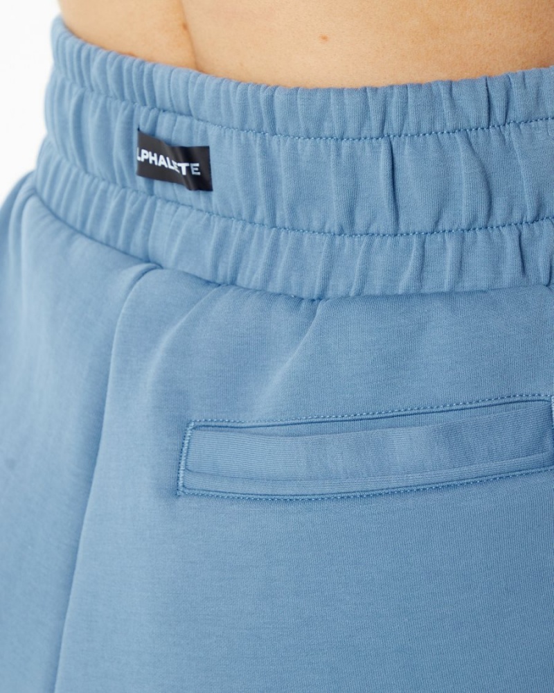 Women's Alphalete ELMTS Cuffed Jogger Jogger Fog Blue | 5394-KMOWC