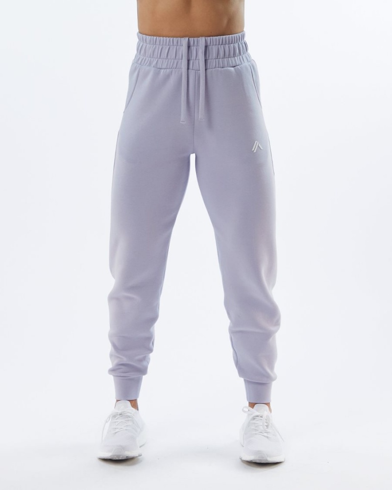 Women's Alphalete ELMTS Cuffed Jogger Jogger Lilac | 8204-ZOJEK