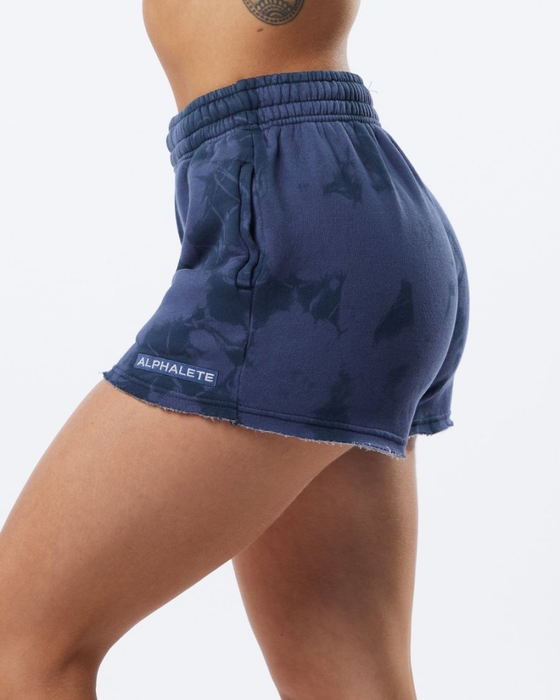 Women's Alphalete HCTS Short 3.5" Shorts Moonlight | 9312-YVCRS